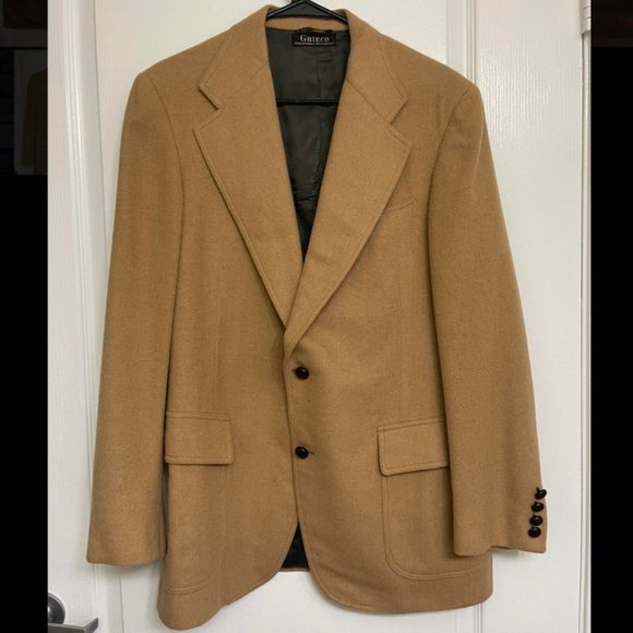Vintage Tan Blazer - Picture 2 of 2